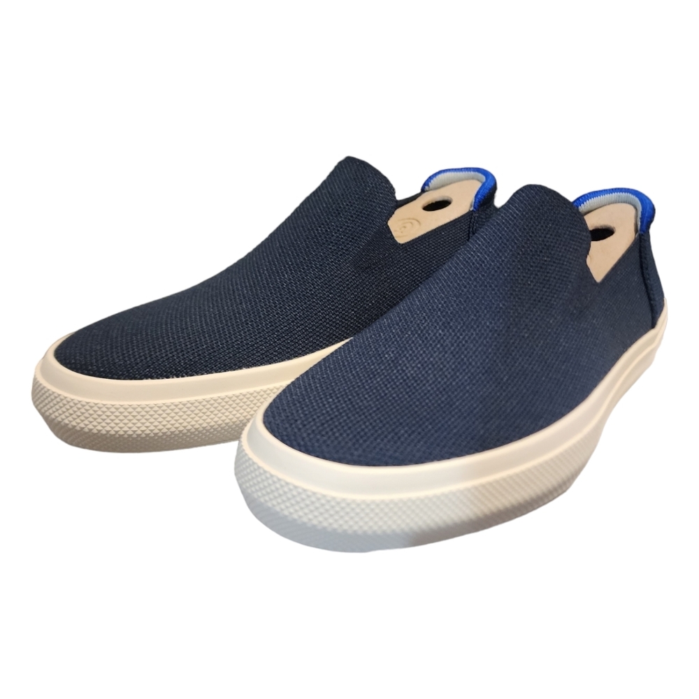 NEW Rothy The Original Slip On Sneaker Loafer in Navy - Picture 3 of 11